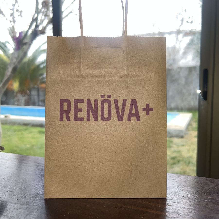 Bolsa kraft impresa para Renöva+