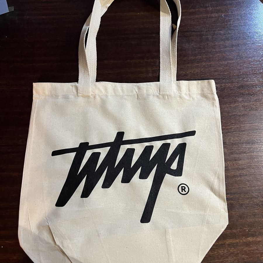 Bolsa de tela de algodón con logo impreso